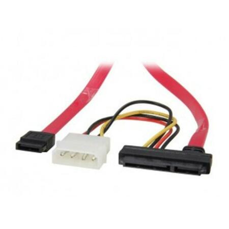 ROSEWILL 6 in. Power Cable and 30 in. Serial ATA Data Combination Cable RCW-307